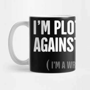 Plotting | Funny Novelist Writer Gift Mug